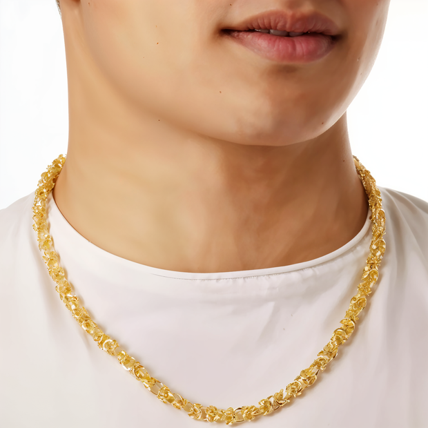 Nexora chains for men boys gold neck chain stylish daily simple party