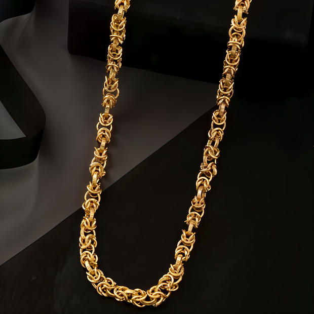 Nexora chains for men boys gold neck chain stylish daily simple party
