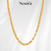 Nexora chains for men boys gold neck chain stylish daily simple party