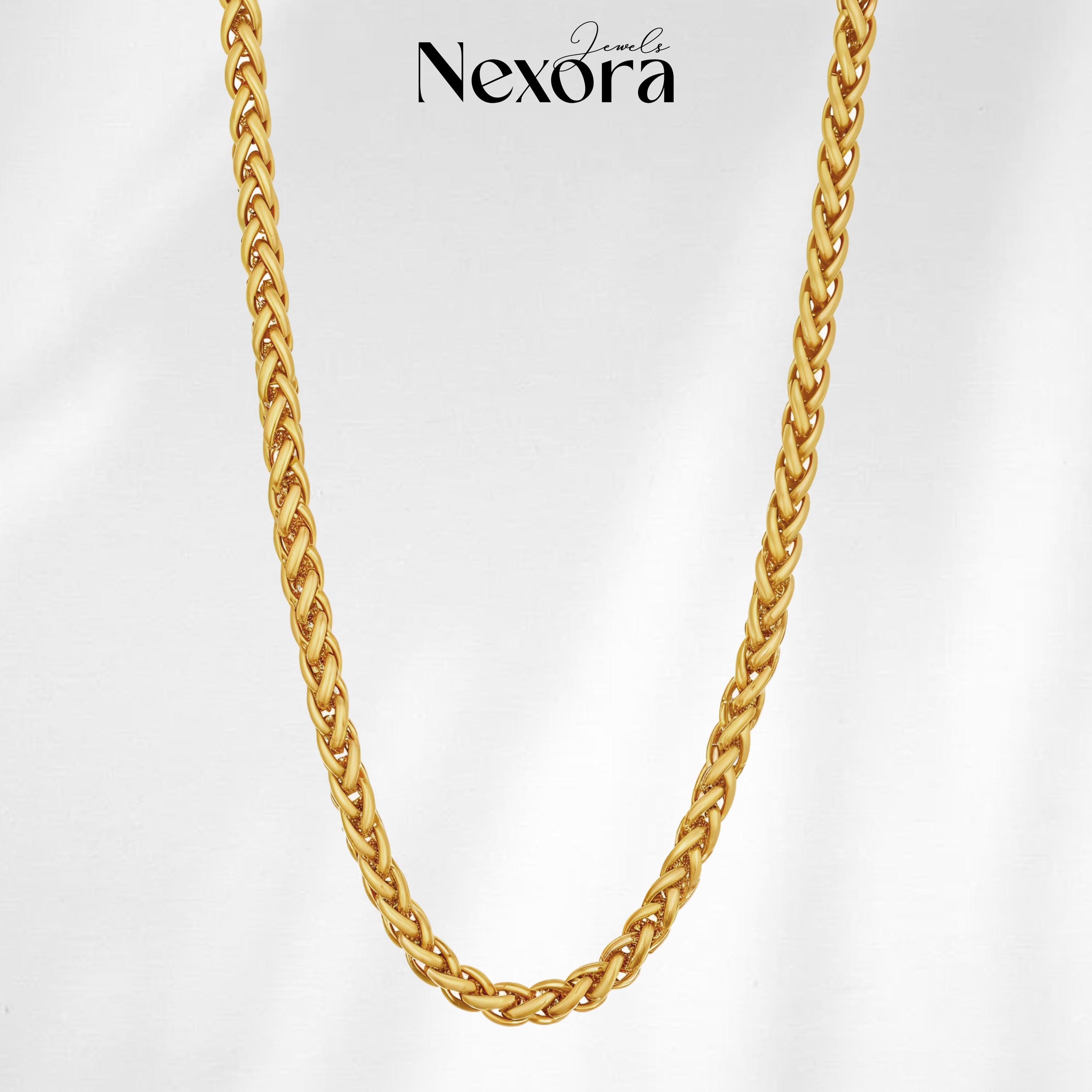 Stylish Gold Plated Neck Chain For Boys And Men's