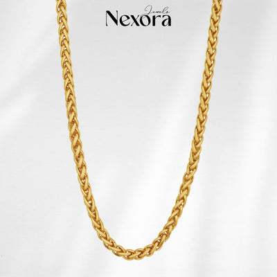 Nexora Gold Chain for man and boy Gold-plated Plated