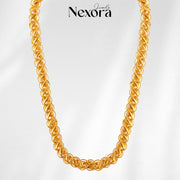 Nexora Stylish Gold Plated Chain For Boys And Men's 1 year warranty plating guaranteed